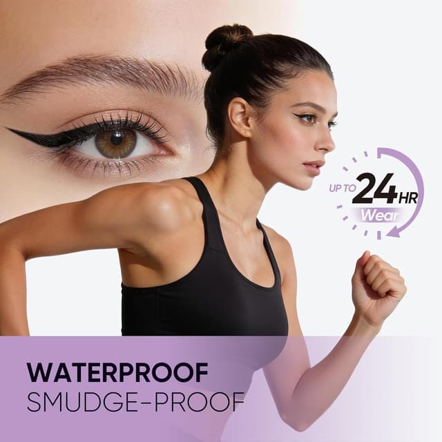 Thumbnail 6 de 2CHILL 2er-Set drehbarer Eyeliner-Stempel (schwarz + braun), wasserfest & schweißfest