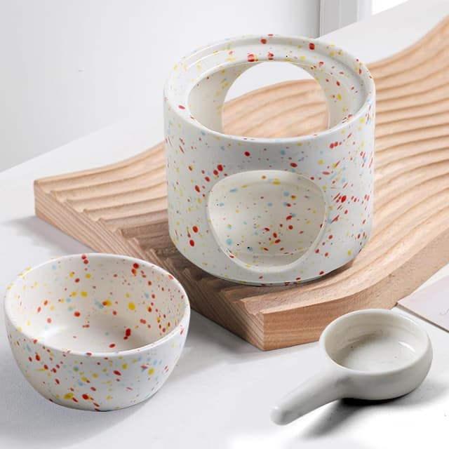 Thumbnail 4 de DASIAUTOEM Duftlampe Keramik Aromalampe