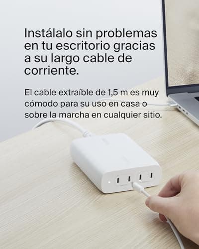 Thumbnail 3 de Belkin Cargador BoostCharge Pro USB-C 4 puertos 1,5 m