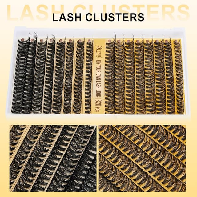 Thumbnail 4 de QUEWEL Lash Clusters Kit 320 Pcs