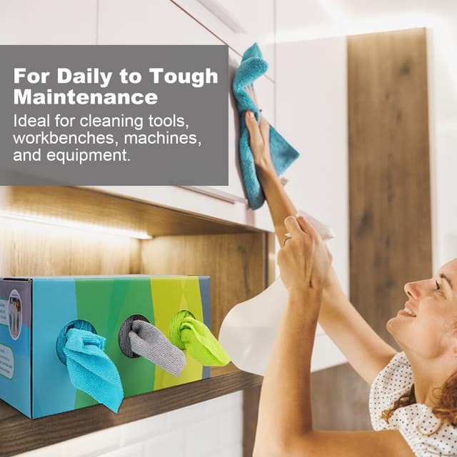 Thumbnail 5 de UNIMADE Microfiber Cleaning Cloth 150 pack 🧽