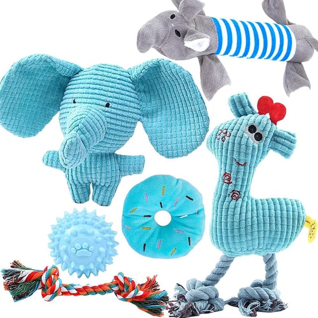 Detalle de Speedy Panther dog toys for small dogs, 6 pack