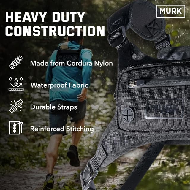 Thumbnail 3 de MVRK Water Resistant Chest Pack running vest