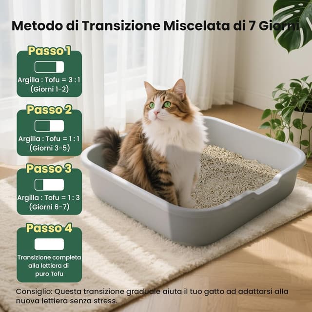 Thumbnail 6 de Gardner Pet lettiera per gatti di tofu con enzimi, agglomerante scaricabile nel WC, bassa polvere (9L x 2)