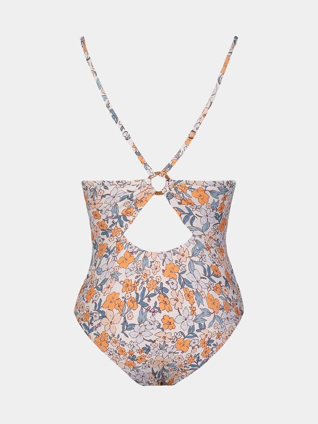 Thumbnail 6 de Costume intero donna CUPSHE con scollo a V, drappeggio e coppe morbide rimovibili