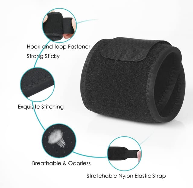 Thumbnail 2 de URAQT Fascia Polso 2 pezzi