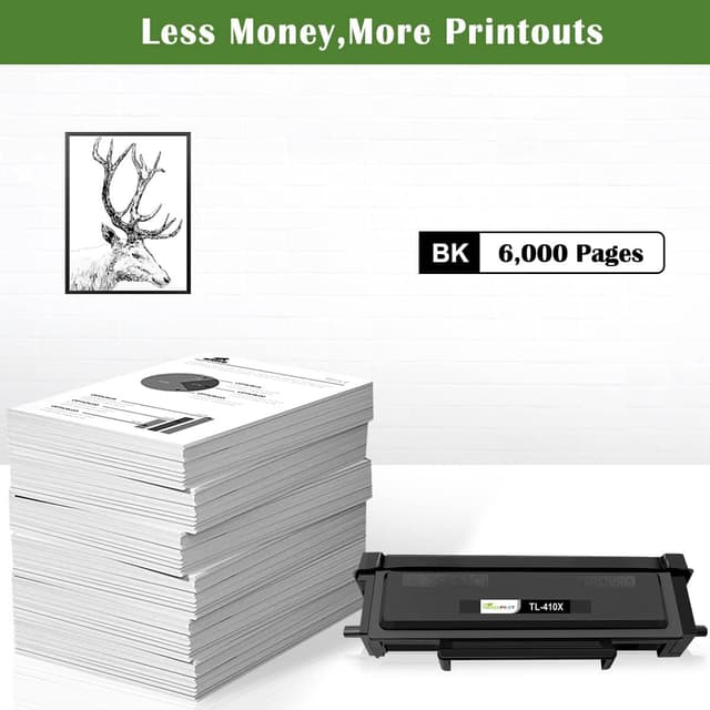 Detalle de Cartuccia toner compatibile TL-410x (TL-410 / TL-410H) nero 6000 pagine per stampanti serie P3010DW e M7100DW