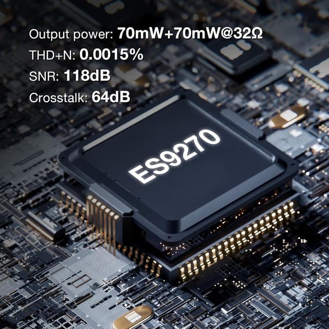 Detalle 2 de HIDIZS SD2 USB-C DAC Headphone Amp