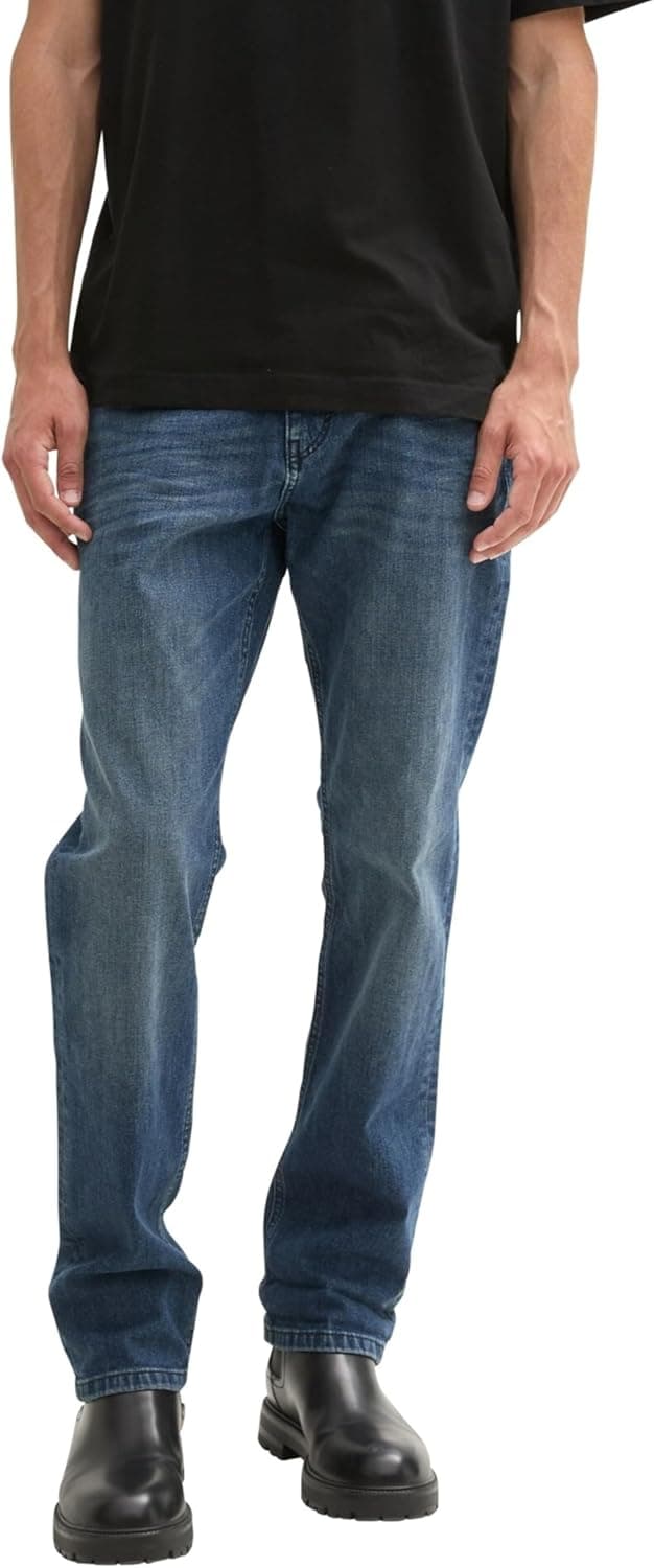 Detalle de TOM TAILOR 1042680 Marvin Straight Jeans da uomo