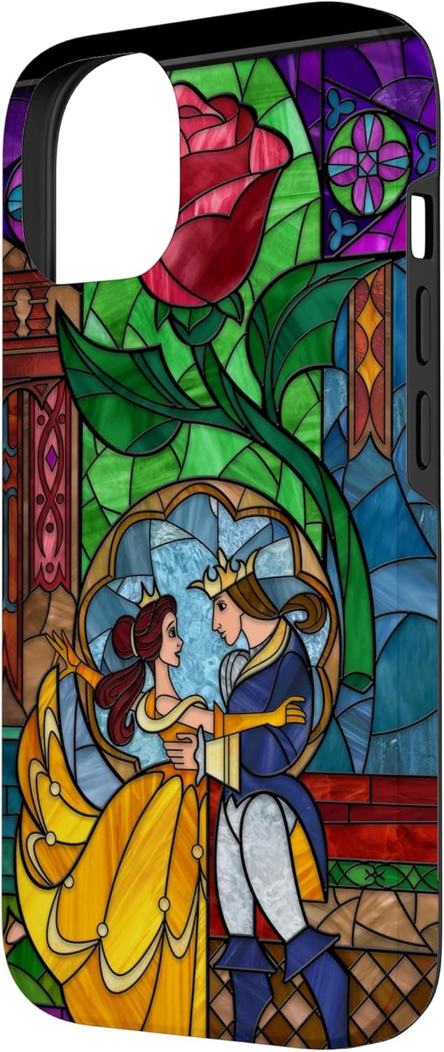 Detalle 2 de Coque iPhone 14 La Belle et la Bête