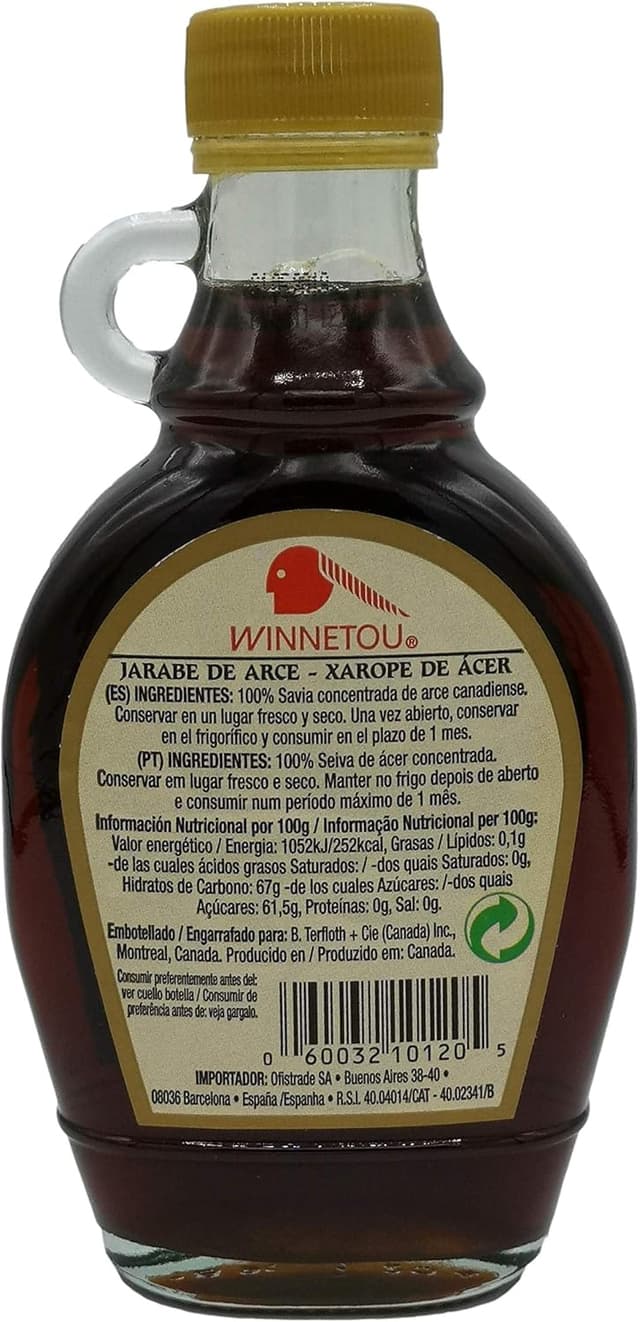 Thumbnail 5 de Winnetou Jarabe de Arce 100% Natural Grado A 🍁 - 250g