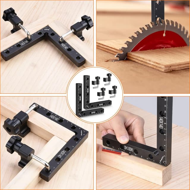 Thumbnail 6 de 90-Grad-Positionierwinkel 14 cm aus Aluminium