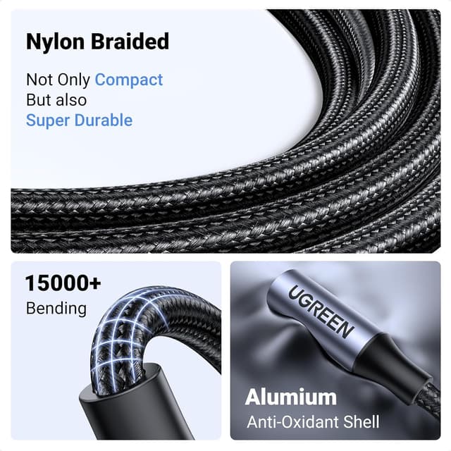 Thumbnail 5 de UGREEN Lightning to 3.5mm Headphone Adapter 1m