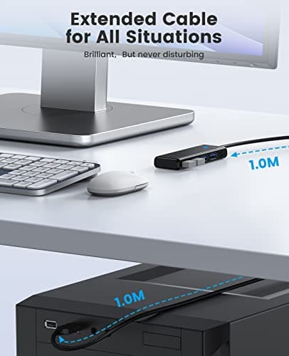 Thumbnail 4 de ORICO Hub USB 3.0, 4 ports, 100 cm ⚡