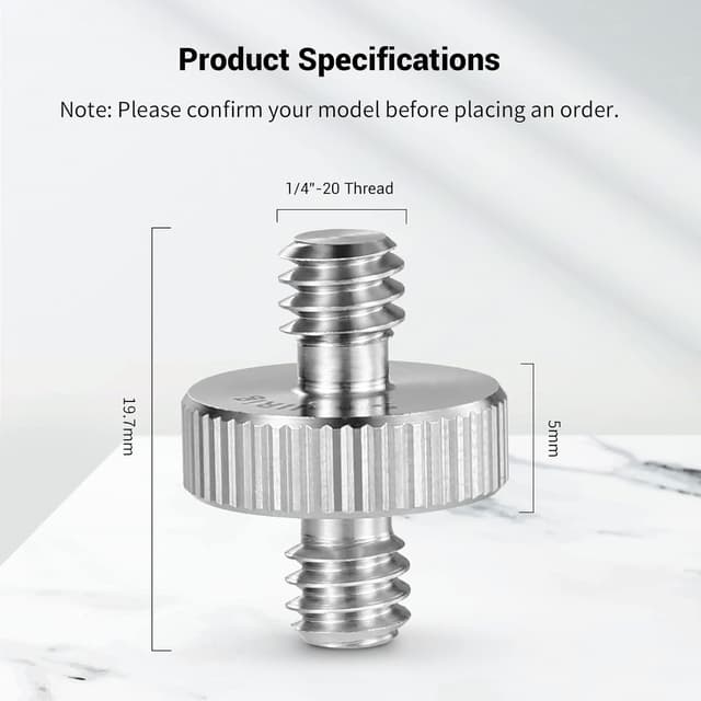 Thumbnail 2 de SMALLRIG 828 adattatore 2 pezzi