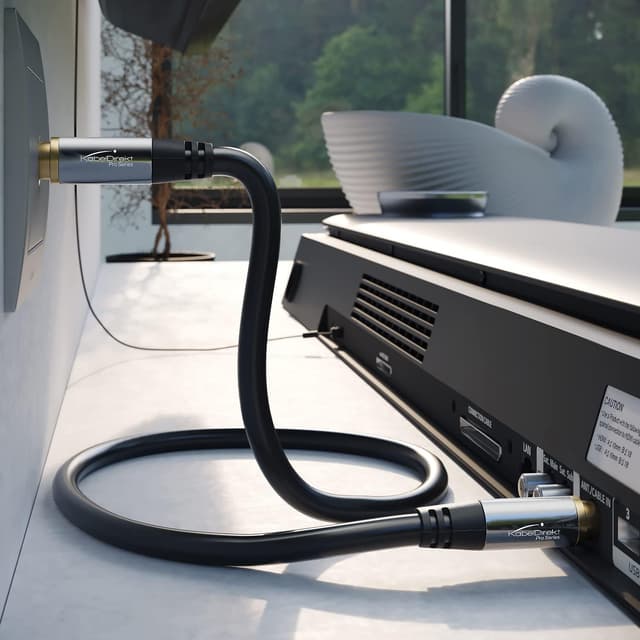 Thumbnail 2 de KabelDirekt 4K Antennenkabel 2 m