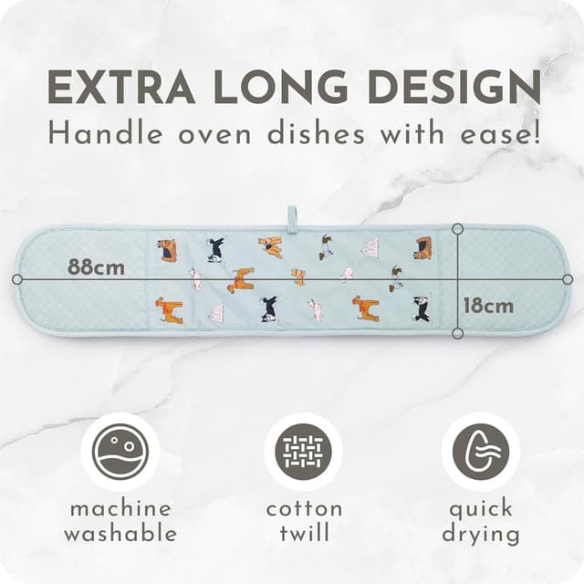 Thumbnail 1 de Dog Oven Gloves Thick Quilted Cotton Oven Mitts