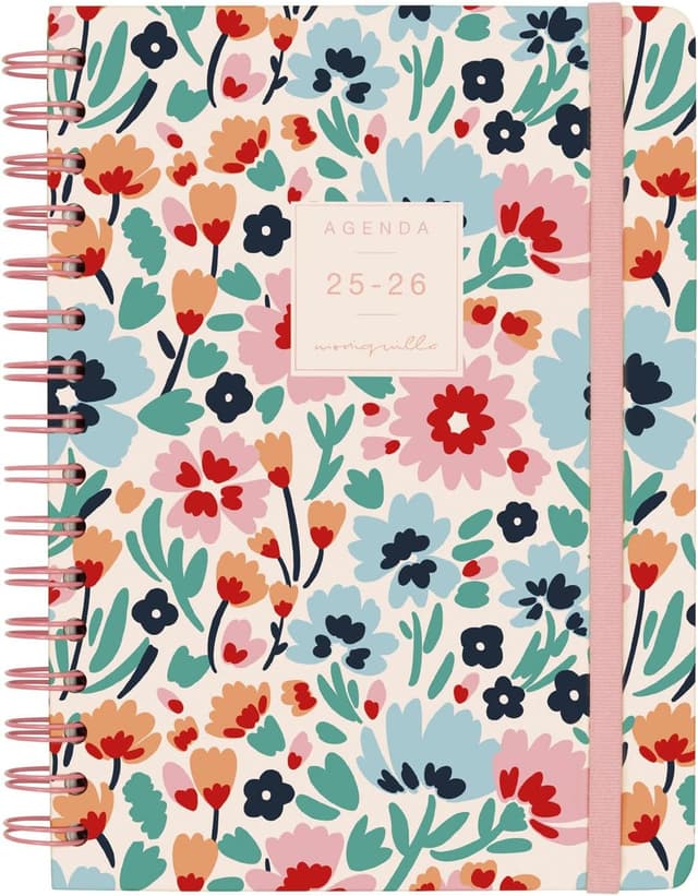 Detalle de Finocam Agenda Moniquilla Dalia 12 meses
