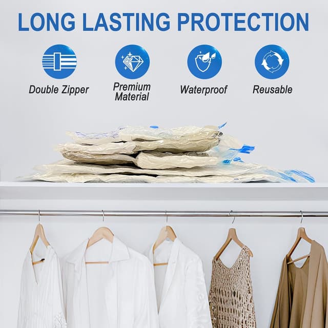 Thumbnail 2 de Fygrip Vacuum Storage Bags 20 Pack