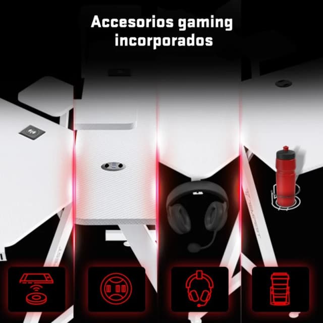 Thumbnail 2 de Tempest Sanctuary mesa gaming 160x75 cm