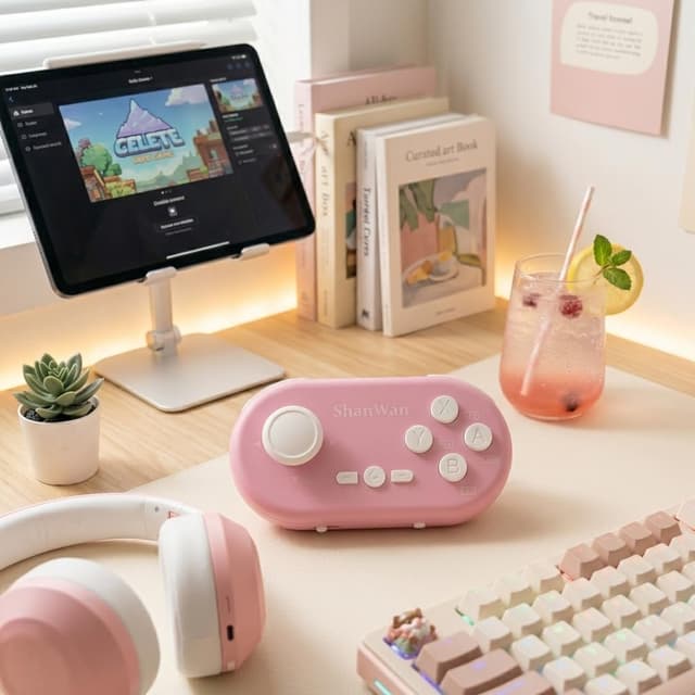 Detalle 2 de ShanWan Gamepad Bluetooth piccolo joystick