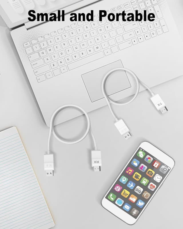 Thumbnail 6 de Avedio links Wireless HDMI Transmitter and Receiver Kit (1080P) with 131ft range for laptop/PC to TV or projector