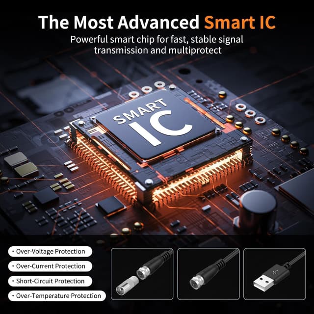 Detalle 2 de 2025 Antenna for Smart TV Long Range 360° Booster