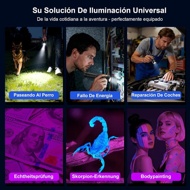 Thumbnail 6 de Shadowhawk S1929 linterna 1.000.000 lúmenes