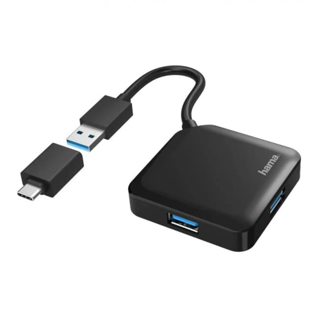 Imagen de Hama Hub 4 Puertos USB 3.2 en OfertitasTOP
