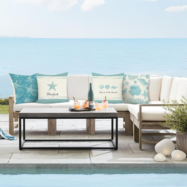 Detalle de COZZSNUGE Kissenbezüge Küste 45 x 45