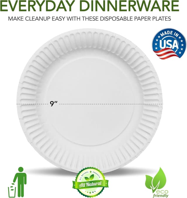 Thumbnail 1 de Stock Your Home 9-Inch Paper Plates