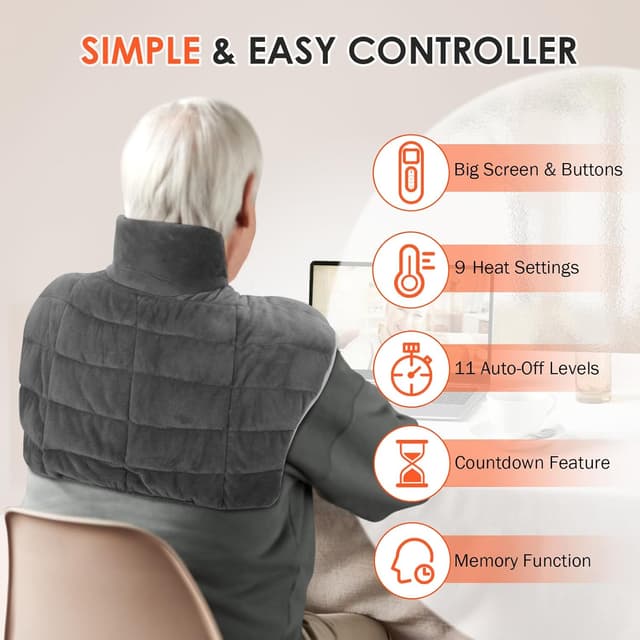 Thumbnail 4 de Comfytemp Weighted Neck and Shoulder Heat Pad