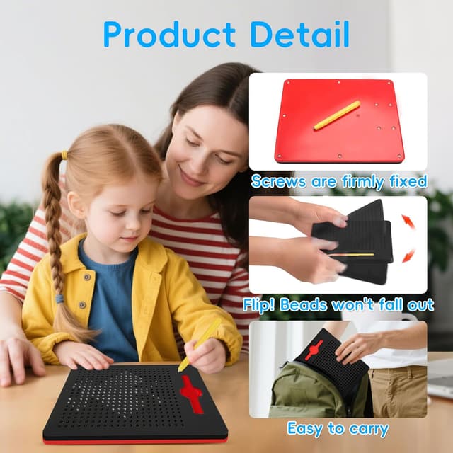 Thumbnail 2 de AMFUN Magnetische Zeichentafel