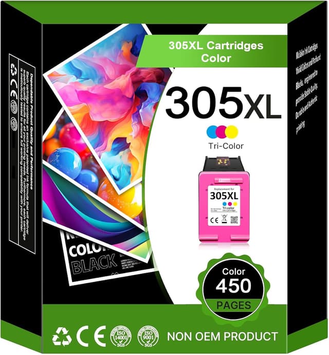 Detalle de ColoWorld 305 XL Cartuchos HP 305 color