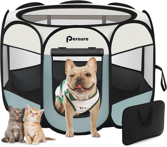 Imagen de Dog Cat Playpen Portable Playpen 🏠 en OfertitasTOP