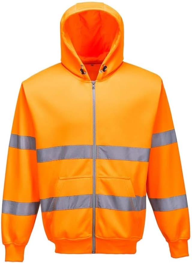 Imagen de Portwest B305ORRL Sweat zippé HiVis orange taille L en OfertitasTOP