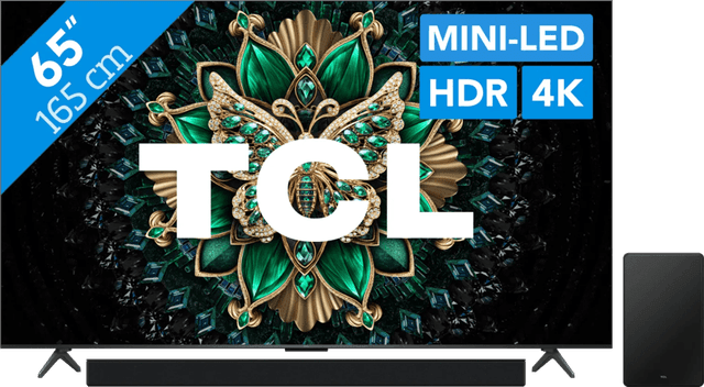 Detalle de TCL 65 Zoll QD Mini-LED C61K 4K (2025)