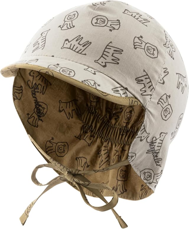 Detalle de Sterntaler Jungen Wende Schirmmütze Safari Sonnenhut