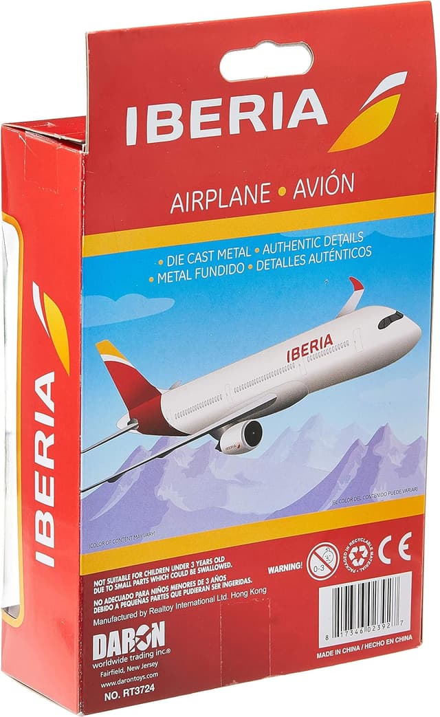 Thumbnail 3 de Daron Iberia Avion jouet métal moulé 3+