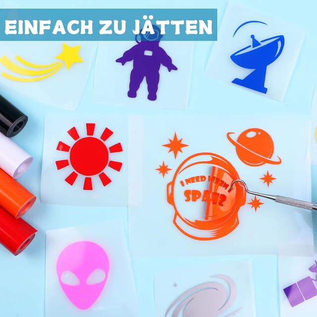 Thumbnail 3 de HTVRONT Permanent Vinyl for Cricut 12 Pack