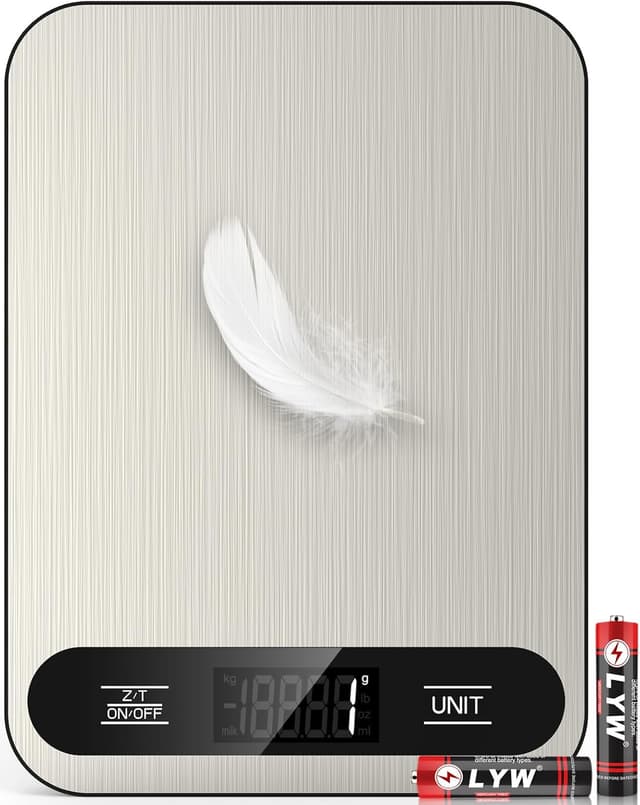 Imagen de Mik-Nana Food Scale with LCD Display 22 lb Capacity 📏 en OfertitasTOP