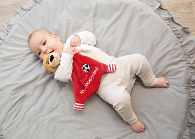 Thumbnail 5 de NICI Doudou Berni FC Bayern 25x25cm Rouge