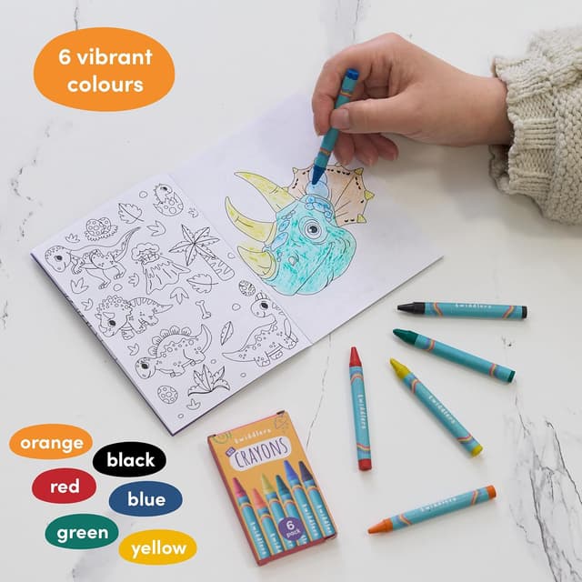 Thumbnail 6 de THE TWIDDLERS 300 Pastelli a cera per bambini 🎨