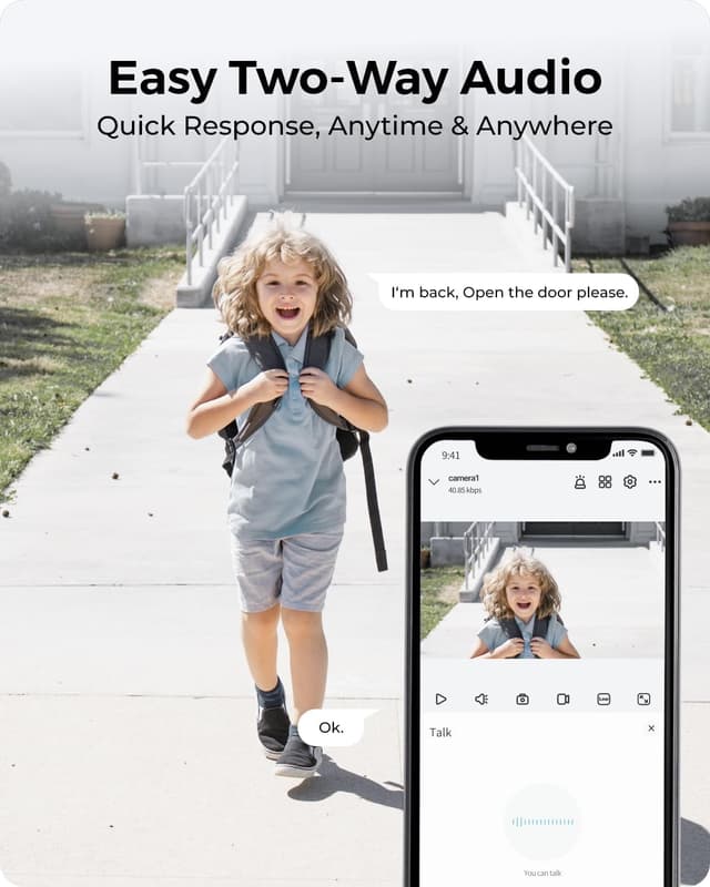 Thumbnail 5 de Reolink Argus 3E wireless security camera 2K