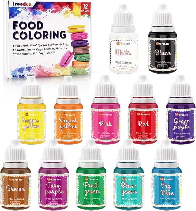 Imagen de Coloranti alimentari 12 colori 10 ml 🍰 en OfertitasTOP