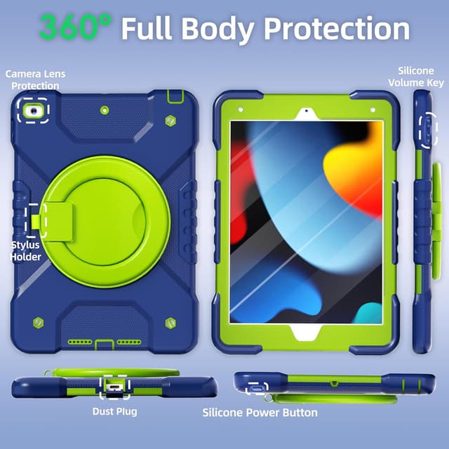 Thumbnail 6 de Andnary iPad 10.2 Case 360° Rotating Handle