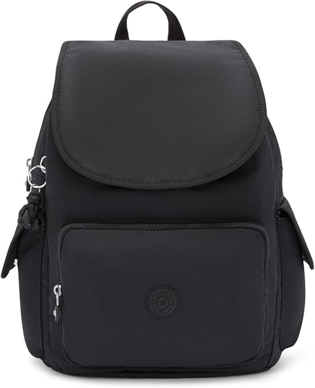Detalle de Kipling City Pack Mochila Mediana - Black Noir 🖤