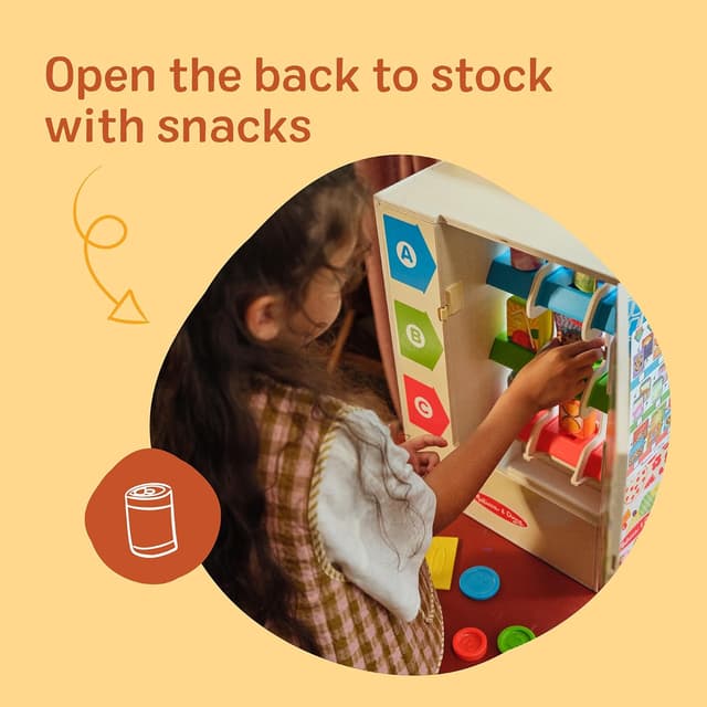 Detalle 2 de Melissa & Doug Sort-Stock-Select Wooden Vending Toy