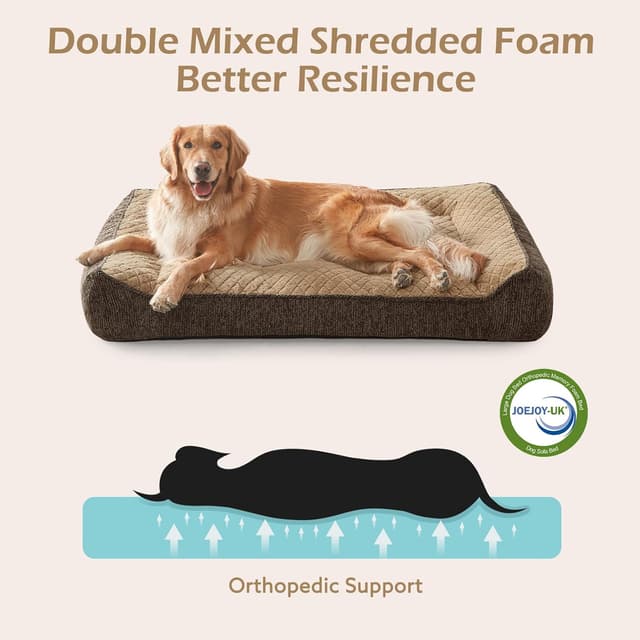 Detalle 2 de JOEJOY XL Orthopedic Dog Bed 107 x 76 x 24 cm