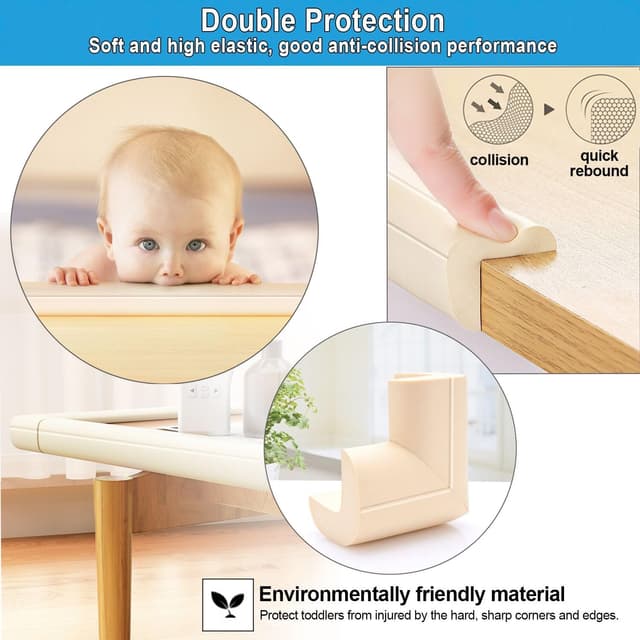 Thumbnail 3 de Safety Baby Edge Corner Guards Protector Set 4.4m